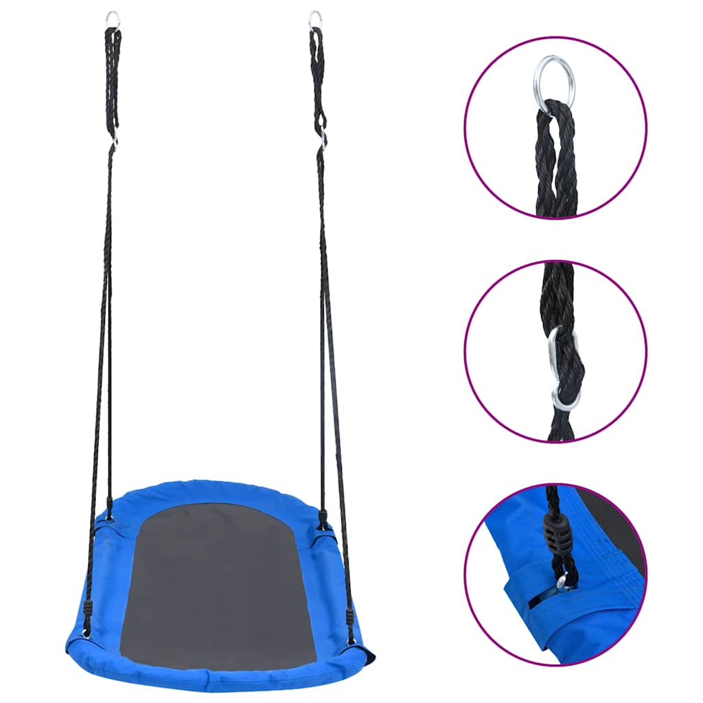 Nest Swing with Flags 165x70 cm