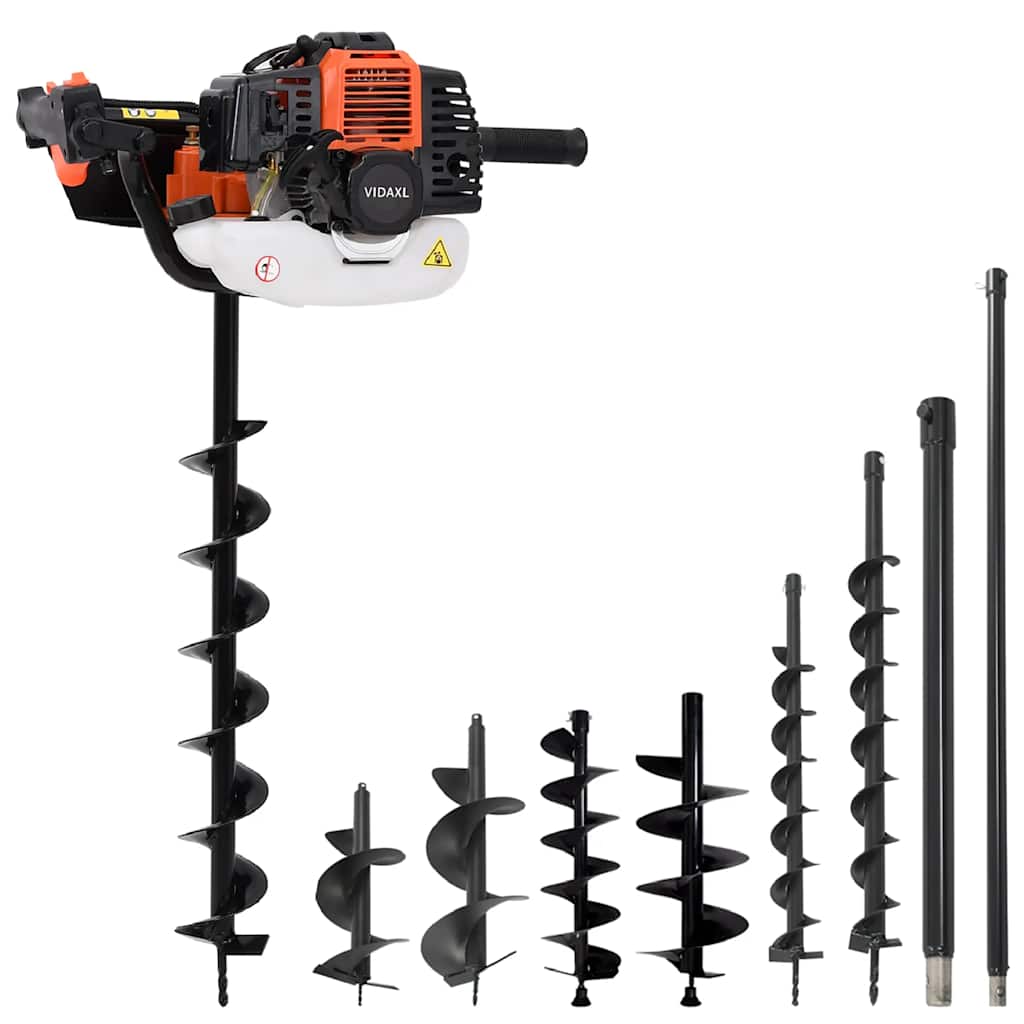 Auger Ground Drill Set Steel (140340+145164+145165+145169+145170+145171+145172)