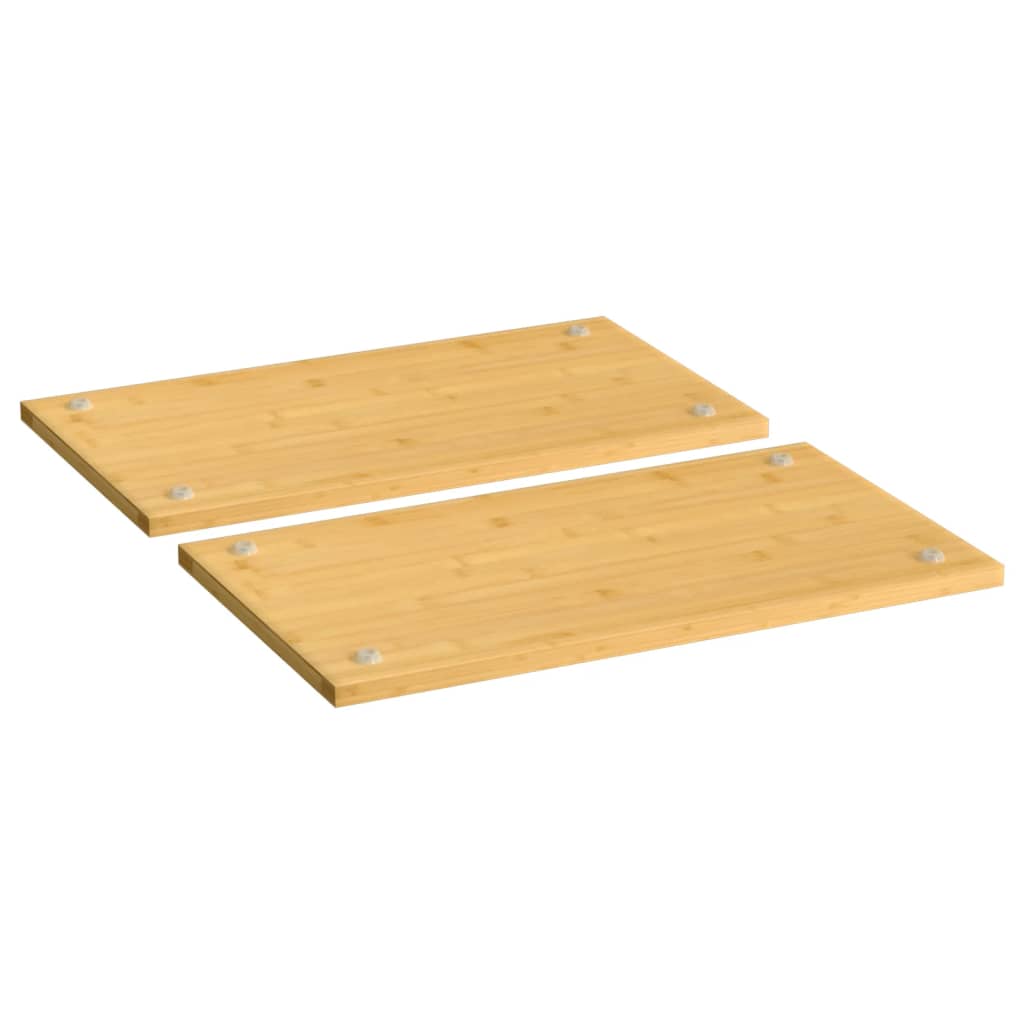 Cooker Covers 2 pcs 50x28x1,5 cm Bamboo